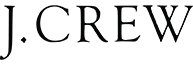 Black text logo reading "J.CREW" on a white background.